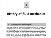 History of Fluid Mechanics