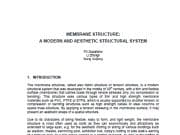 Membrane Structure : A Modern and Aesthetic Structural System