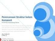 Perencanaan Struktur Kolom Komposit