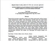 Sistem Perencanaan Pondasi Untuk Mesin Genset Akibat Beban Statis dan Beban Dinamis