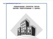 Perancangan Struktur Beton Gedung 4 lantai