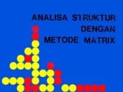Analisa Struktur dengan Metode Matrik