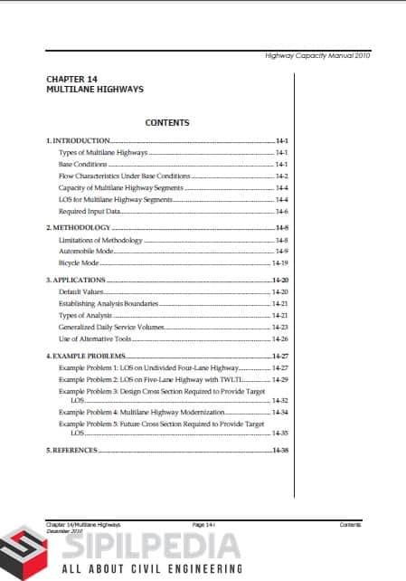 highway capacity manual 2010 pdf free download