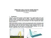 Jembatan Cable Stayed Grand Wisata Perencanaan dan Pelaksanaan