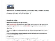 Pemasaran Produk Industri Konstruksi Pracetak dan Prategang