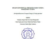 Desain Konseptual Struktur Gedung Tahan Gempa