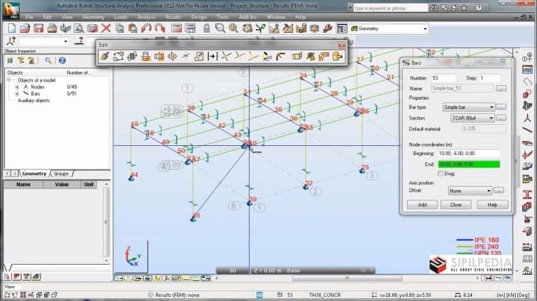 Autodesk Robot Structural Analysis Tutorial: Design Of Steel Building ...