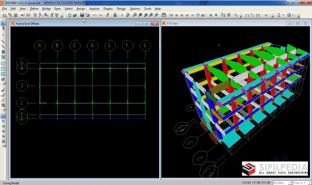 Design and Analysis of Elastic Foundation in SAP2000 | Sipilpedia