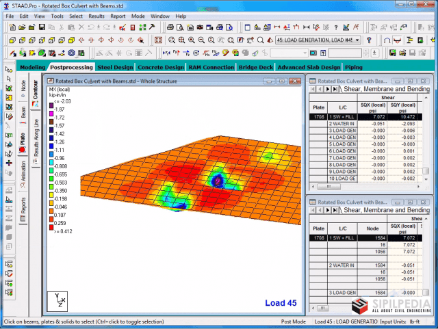 Moving Loads in STAAD Pro  Sipilpedia