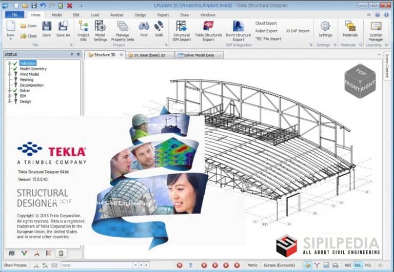 How to install Tekla Structural Designer 2015 | Sipilpedia