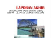Laporan Akhir Perencanaan Jalan