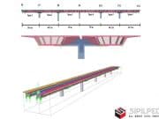 DISTRIBUSI TEGANGAN-REGANGAN PADA TAHAP KONSTRUKSI STRUKTUR ATAS JALAN LAYANG TOL BORR