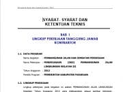 RKS Jalan dan Jembatan Pedesaan