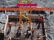 Perhitungan Pondasi Tower Crane