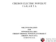 Laporan Penyelidikan Tanah