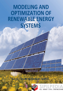 Modeling & Optimization Renewable Energy Systems ITO12 | Sipilpedia