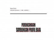 Perencanaan Sambungan Profil Baja