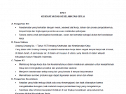 Modul K3 (Bab I Kesehatan Dan Keselamatan Kerja)