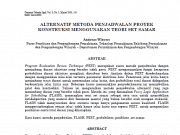 Kumpulan Jurnal Management Proyek