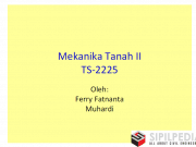 Kekuatan Geser Tanah (Mekanika Tanah II)