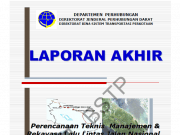 Perencanaan Teknis Manajemen & Rekaya Lalu Lintas Jalan Nasional Pada Kawasan Perkotaan