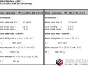 Spreadsheet Perhitungan Atap Baja Lengkap