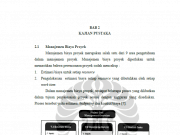 ESTIMASI BIAYA PROYEK