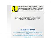 Dokumen UPL dan UKL (Pekerjaan Jembatan Sei Air Gadang Kab. Pasaman Barat)