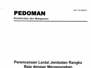 Perencanaan Lantai Jembatan Rangka Baja Dengan Menggunakan Corrugated Steel Plate (CSP)