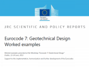 Eurocode 7: Geotechnical Design Worked examples