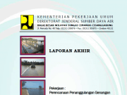 Laporan Akhir Pengendalian Banjir (Perencanaan Penanggulangan Genangan Banjir Antara Sungai Pekik Sampai Dengan Sungai Kumpul Kuista (Paket – 50)