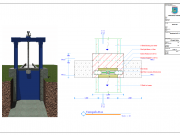 Contoh Desain Pintu Air
