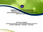 Kajian Kelayakan & Trase Pembangunan Jalur KA Antara Parepare – Pinrang – Polewali