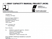 Manual Kapasitas Jalan Indonesian (MKJI)
