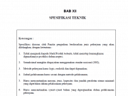 Spesifikasi Teknis Normalisasi Sungai