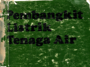 Pembangkit Listrik Tenaga Air