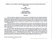 Perencanaan Embung Kendo Kecamatan Rasanae Timur Kabupaten Bima NTB