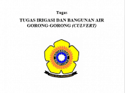 Tugas Irigasi Dan Bangunan Air Gorong-Gorong (CULVERT)