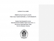 Perencanaan Jalan Layang Pada Jalan Akses Bandara A. Yani Semarang
