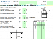 Anchorage To Pedestal Design Based On ACI 318-14 & AISC 360-10