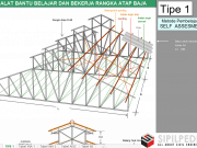 Rangka Atap Baja – Tipe 1