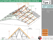 Rangka Atap Baja -Tipe 2