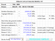 Desain Balok WF-SNI 2002-1.xls