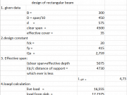 Design of Rectangular Beam