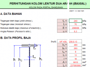 Steel-Beam-Column (Perhitungan Balok Kolom Dan Perhitungan Kolom Lentur 2 Arah)