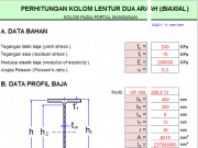 Steel-Beam-Column_2 (Perhitungan Balok Kolom Dan Perhitungan Kolom Lentur 2 Arah)