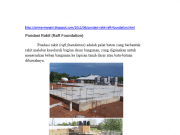 Pondasi Rakit (Raft Foundation)