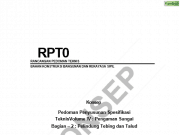 RPT Pedoman Penyusunan Spesifikasi TeknisVolume IV : Pengaman Sungai Bagian – 2 : Pelindung Tebing dan Talud