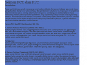 Semen PCC Dan PPC