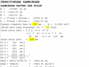 Hitung Struktur Baja Beton 1